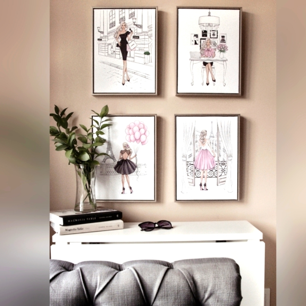 Canvas Frames Paris Chanel